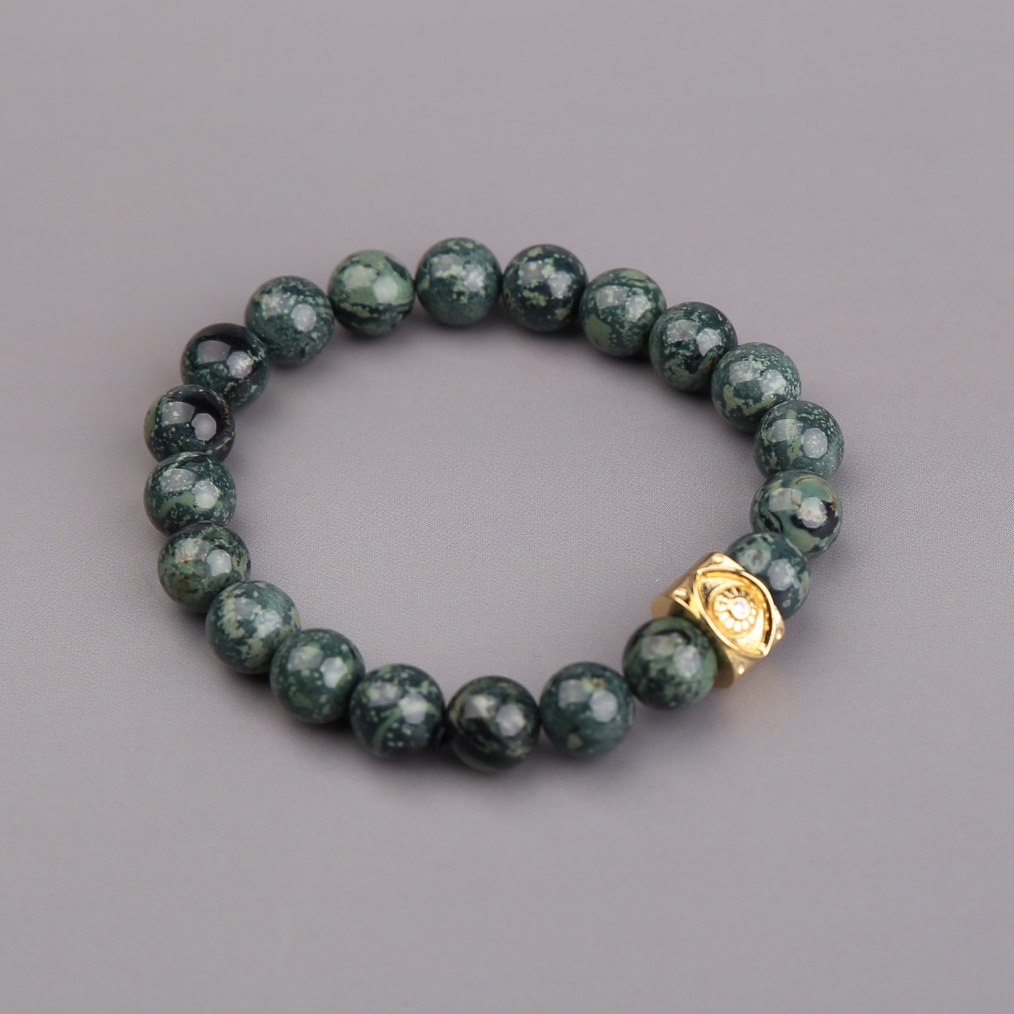 AMITA Kambaba Jasper Bracelet – Mindful Stability & Negative Energy Release