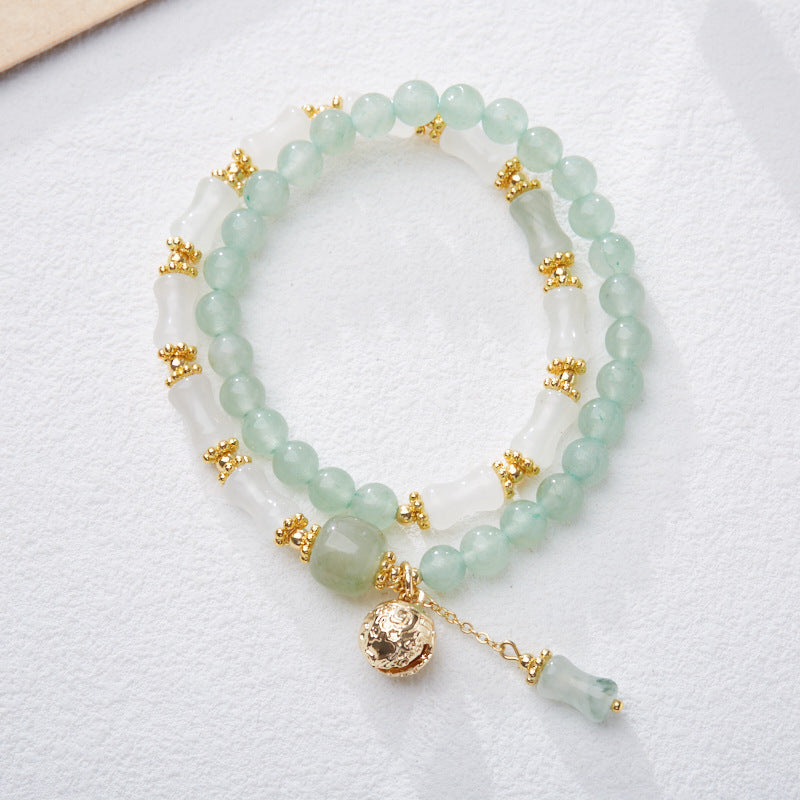 AMITA Wisdom Bambus-Jade-Schmuck für Damen