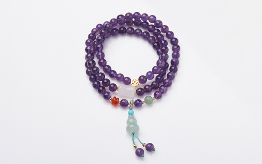 The Year of the Nine Purple Li Fire_ Amethyst Helps Enhance Personal Fortune