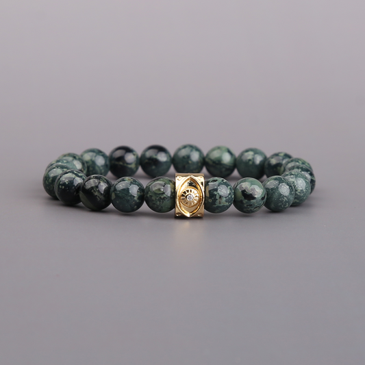 AMITA Kambaba Jasper Bracelet – Mindful Stability & Negative Energy Release