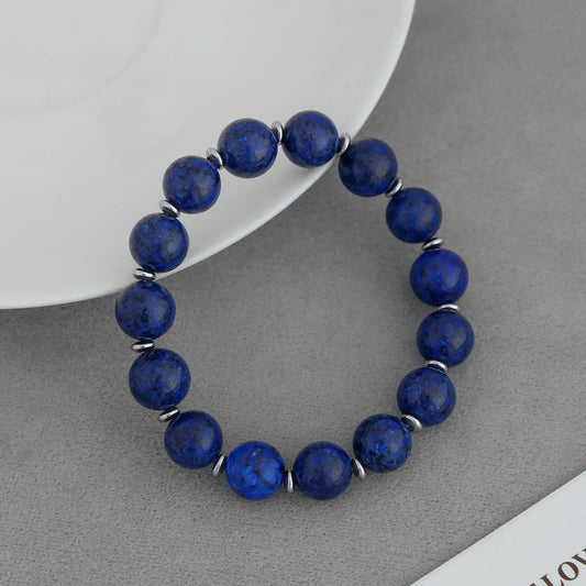 AMITA Lazurite Bead Bracelet – Calm, Clarity & Spiritual Alignment