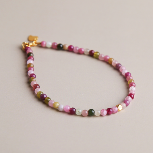 AMITA Multicolor Tourmaline Bracelet – Energy Alignment