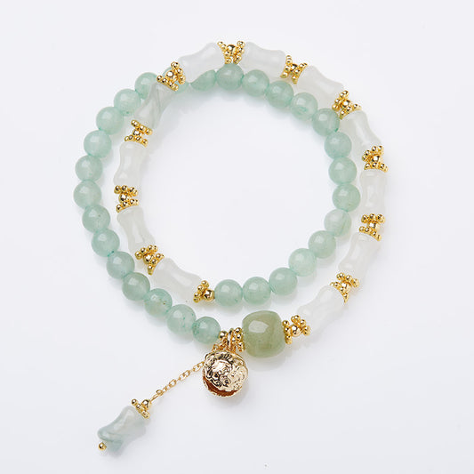 AMITA Wisdom Bambus-Jade-Schmuck für Damen